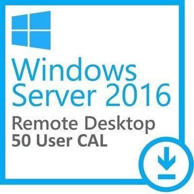 Windows Server 2016 Remote Desktop Services 50 CAL User