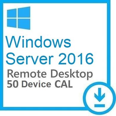 Windows Server 2016 Remote Desktop Services 50 CAL Device