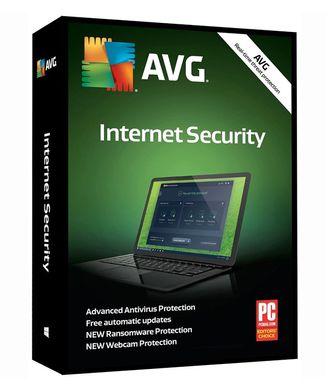 AVG Internet Security1 год 3 ПК