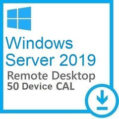 Windows Server 2019 Remote Desktop Services 50 CAL Device